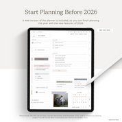 Cyberry 2026 Digital Planner in Portrait