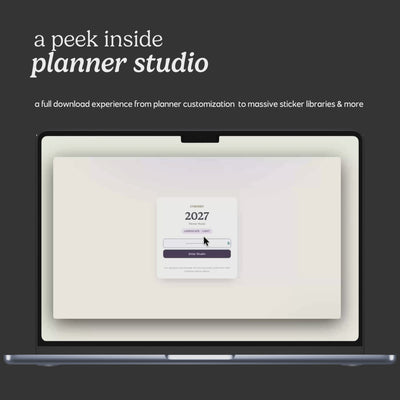 Cyberry 2027 Digital Planner BUNDLE (Dark Mode)