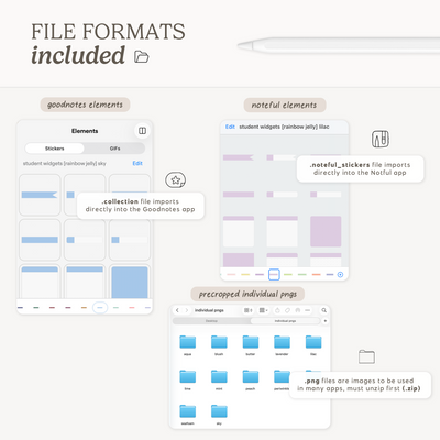 Sticky Notes, Flags, and Tags (Rainbow Jelly) KDigitalStudio