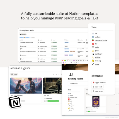 Reading Realm Notion System