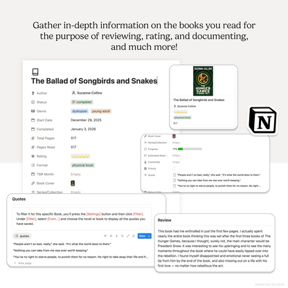 Reading Realm Notion System