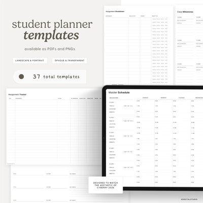 Student Templates for Cyberry KDigitalStudio
