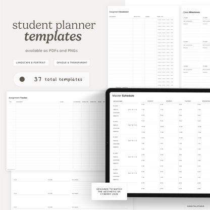 Student Templates for Cyberry