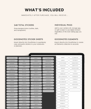 Major Holidays & Events (Neutrals) Digital Stickers