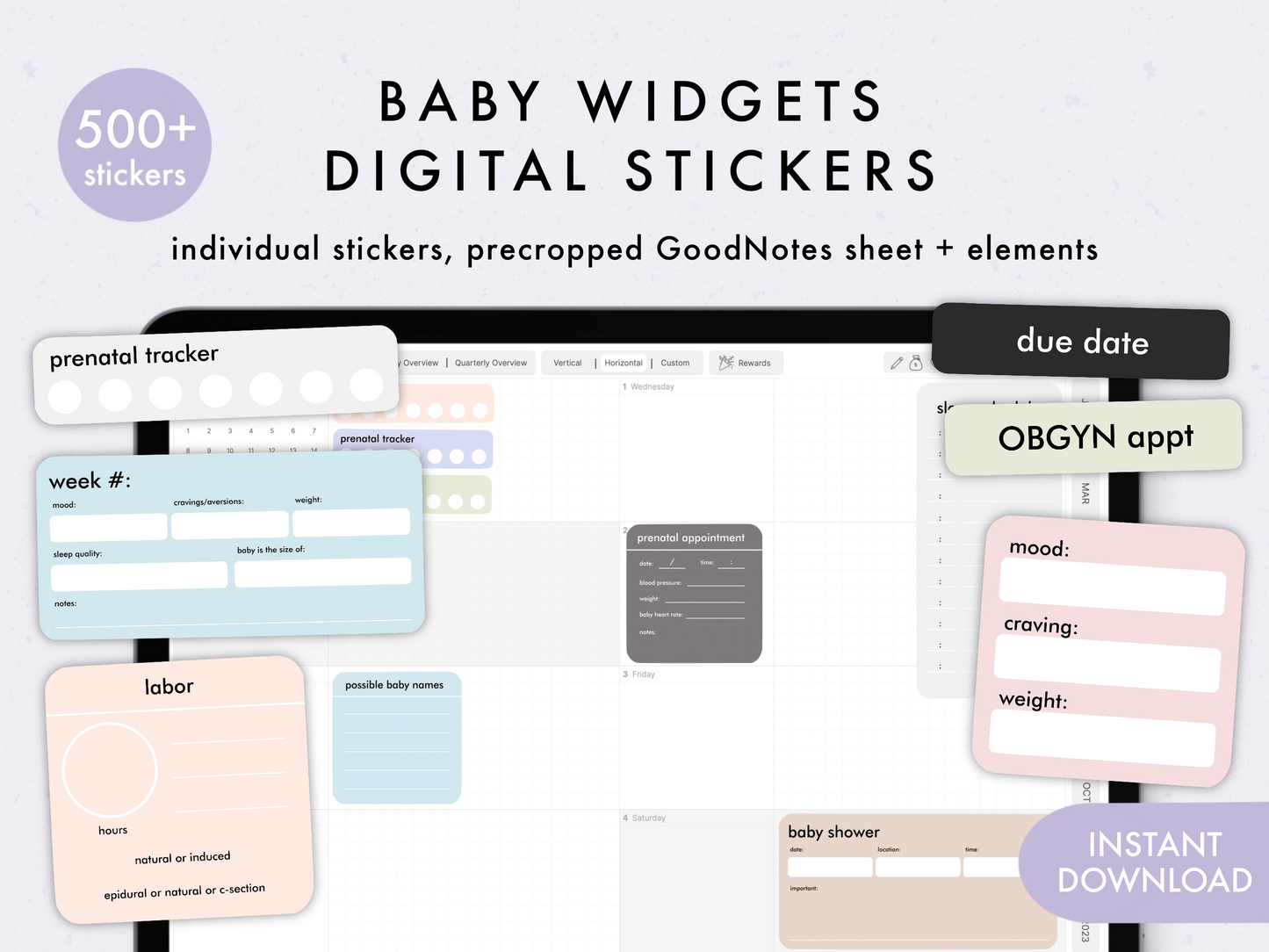 Baby Widgets