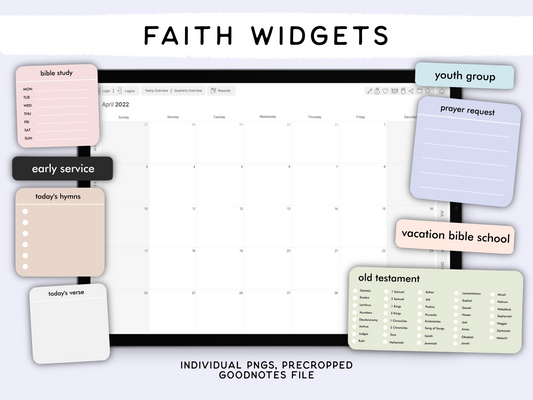 Faith Widgets