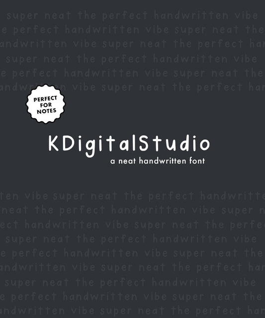KDigitalStudio Font