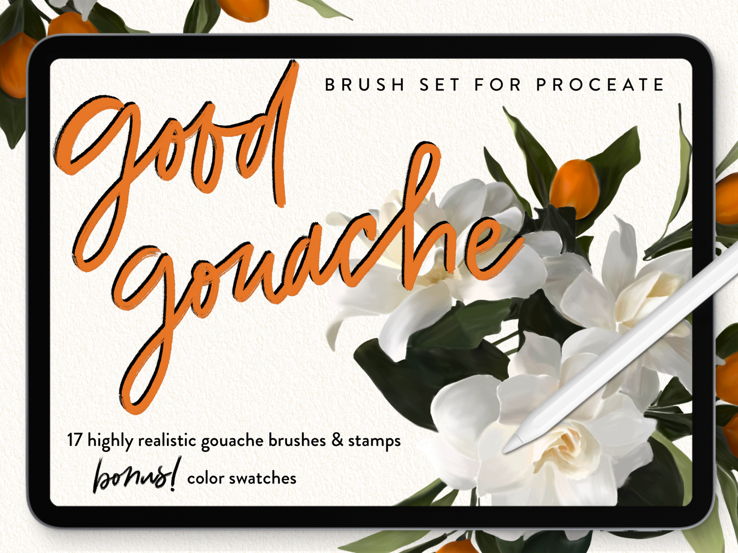 Good Gouache Procreate Brush Set