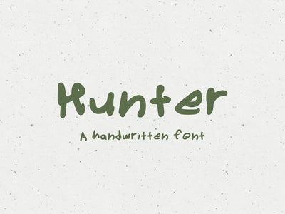 Hunter Font KDigitalStudio