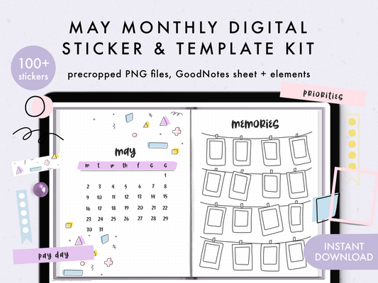 May Monthly Digital Kit (2022-2023)