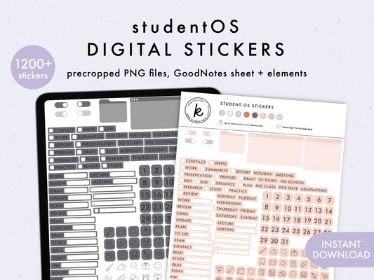 studentOS Stickers