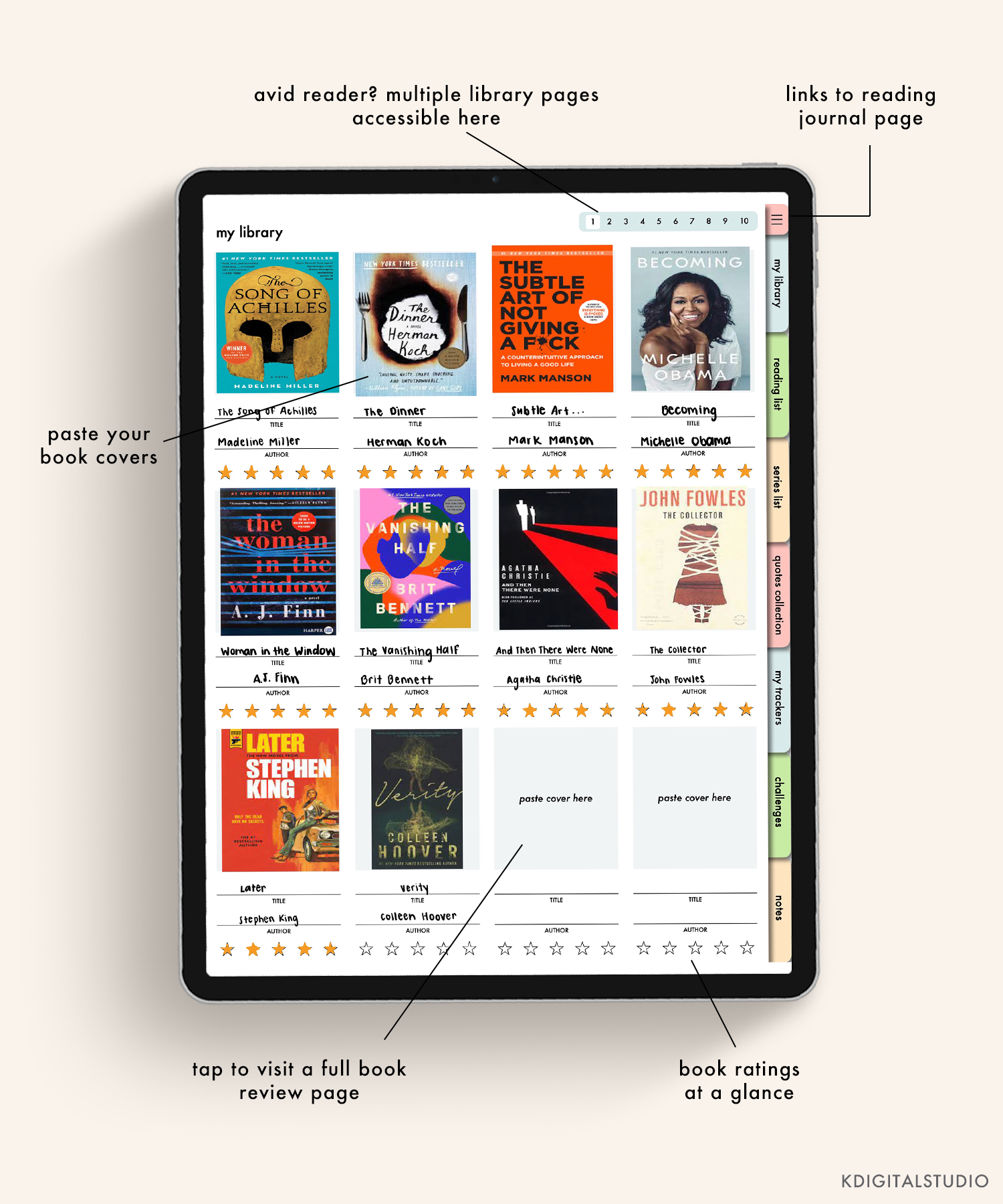 The Number 1 Best Digital Reading Journal Every Reader Needs - The